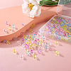 Cheriswelry 560Pcs 7 Colors Transparent Acrylic Beads MACR-CW0001-10-7