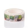 Plant DIY Scrapbook Decorative Paper Tapes DIY-K001-A-06-1