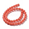 Synthetic Coral Beads Strands G-Q1007-01C-01-3