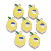 Alloy Enamel Pendants X-ENAM-T011-41KC-RS-1