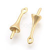 Brass Peg Bails Pendants KK-F744-01MG-NR-2