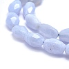 Natural Blue Lace Agate Beads Strands G-O170-29-3