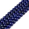 Natural Lapis Lazuli Round Beads Strands X-G-I181-10-6mm-3