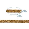 Glitter Resin Hotfix Rhinestone(Hot Melt Adhesive On The Back) OCOR-TAC0004-A-02-6