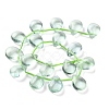 Natural Green Fluorite Beads Strands G-G116-A02-03-3