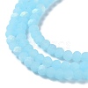 Imitation Jade Glass Beads Strands X1-EGLA-A034-J4mm-MB06-4