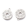 201 Stainless Steel Charms STAS-A047-07P-2