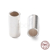 925 Sterling Silver Spacer Tube Beads STER-Z006-02A-S-1