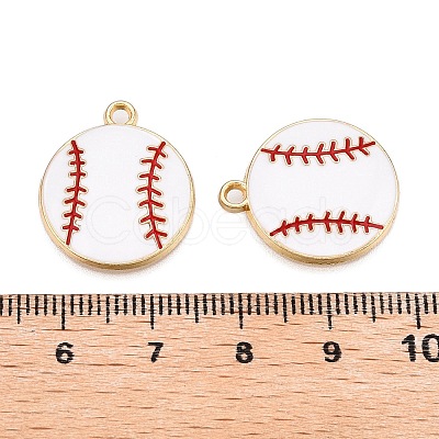 Alloy Enamel Pendants FIND-WH0114-11LG-1