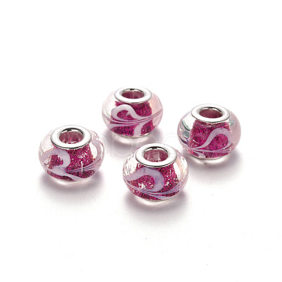 Handmade Lampwork European Beads LPDL-N001-018-D12-1