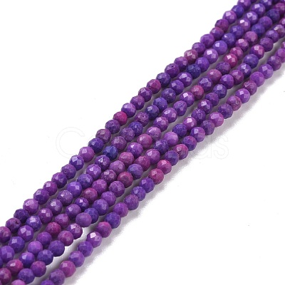 Natural Sugilite Beads Strands G-D463-07-1