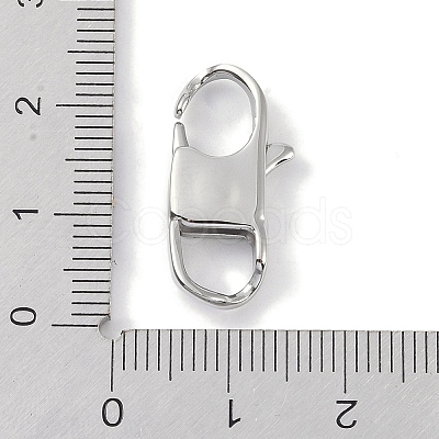 Non-Tarnish 316 Surgical Stainless Steel Lobster Claw Clasp STAS-P362-39P-02-1