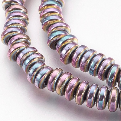 Electroplate Non-magnetic Synthetic Hematite Beads Strands G-I200-04-1