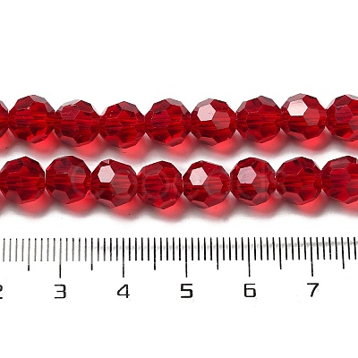 Transparent Glass Beads EGLA-A035-T8mm-D02-1