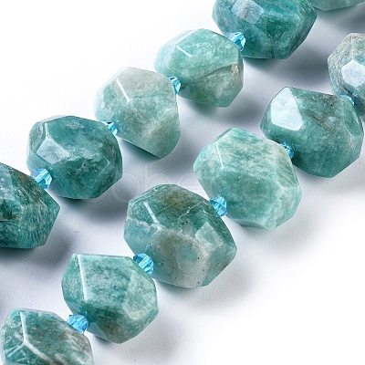 Natural Amazonite Beads Strands G-F653-16-1