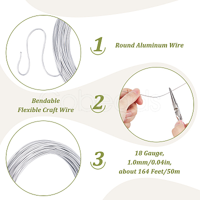 SUNNYCLUE Aluminum Wire AW-SC0001-04F-1