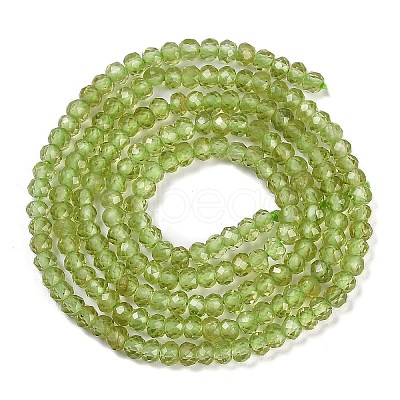 Natural Peridot Beads Strands G-H071-A01-01-1