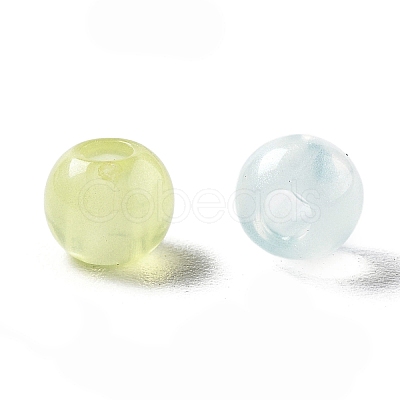 Transparent Acrylic Beads MACR-K357-09A-1