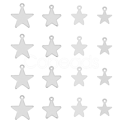 Unicraftale Stainless Steel Laser Cut Charms STAS-UN0013-20P-1