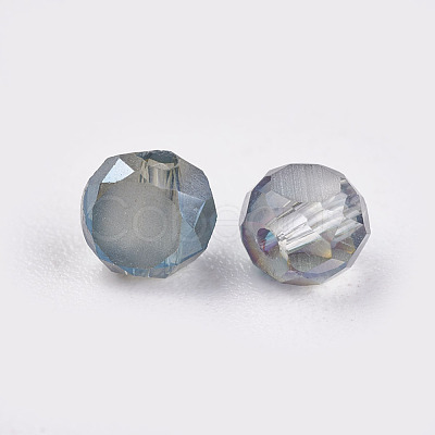 Electroplate Glass Beads X-EGLA-J032-4mm-M-1