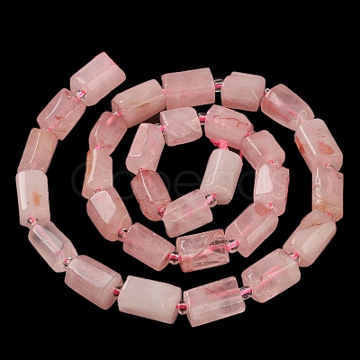 Natural Rose Quartz Beads Strands G-M403-B18-1