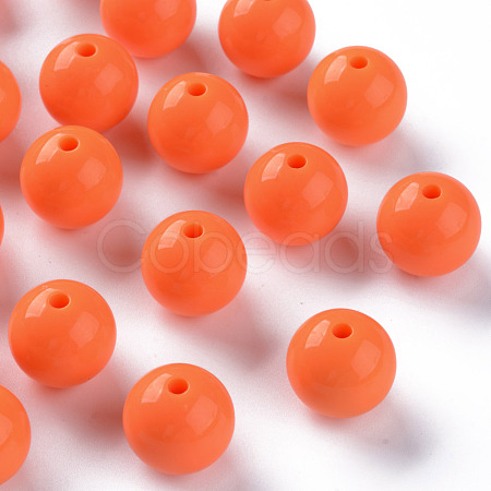 Opaque Acrylic Beads MACR-S370-C16mm-A11-1