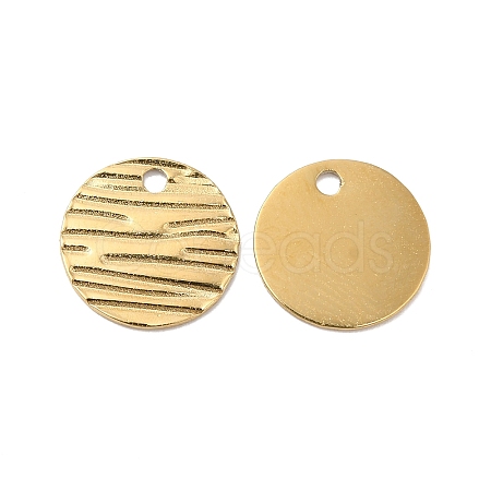 Ion Plating(IP) 304 Stainless Steel Charms STAS-Q215-14G-1