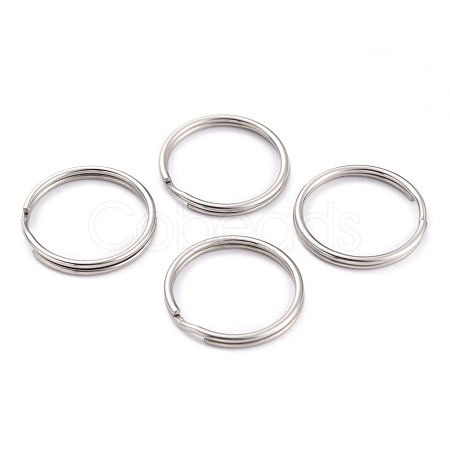 304 Stainless Steel Split Key Rings STAS-H153-02P-1