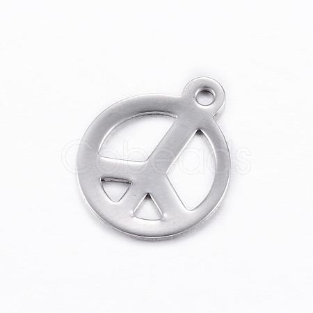 201 Stainless Steel Charms STAS-D445-076-1