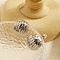 Non-Tarnish Stainless Steel C-shape Earrings for Women