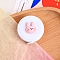 Plastic Tape Measure, Soft Retractable Sewing Tape Measure, for Body, Sewing, White, 53mm