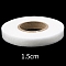 Double-Sided Non-Woven Interlining Adhesive Tape, for Cloth Garment Accessories, White, 15mm