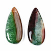 Natural Brazilian Agate Pendants G-S364-099B-2