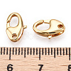 Brass Lobster Claw Clasps KK-N254-07G-3