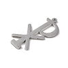 Non-Tarnish 304 Stainless Steel Pendants STAS-Z069-01P-2