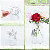 3Pcs 3 Style 201 Stainless Steel Flower Arrangement Insert Lids FIND-WH0260-29-6