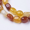 Natural Agate Beads Strands G-I198B-A-08-3
