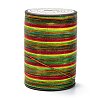Round Waxed Polyester Thread String YC-D004-02C-128-1