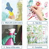 Waterproof PVC Static Cling Glass Stickers DIY-WH0326-27-5