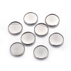 304 Stainless Steel Cabochon Settings STAS-E451-32P-2