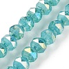 Baking Painted Glass Beads Strands GLAA-H032-05-04-1