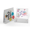 DIY Birthday Theme Diamond Painting Greeting Card Kits DIAM-PW0001-178A-2