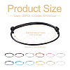 120Pcs 12 Colors Korean Waxed Polyester Cord Bracelet Making AJEW-TA0001-23-4