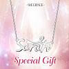 SHEGRACE 925 Sterling Silver Pendant Necklaces JN884A-3