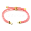 Nylon Cords Bracelet Makings Fit for Connector Charms AJEW-P116-01G-06-2