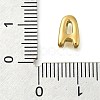 Ion Plating(IP) 304 Stainless Steel Slide Charms STAS-B075-37G-A-3