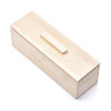 Rectangular Pine Wood Soap Molds Sets DIY-F057-03C-2