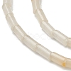 Natural Golden Silk Jade Beads Strands G-B004-A05-3