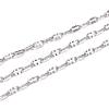 3.28 Feet 304 Stainless Steel Cable Chains X-CHS-K001-87-1