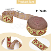 Ethnic Style Polyester Jacquard Ribbon OCOR-WH0079-19B-2